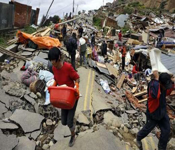 Un fen&oacutemeno clim&aacutetico causa un desastre natural en Bolivia