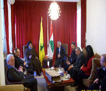 Una reuni&oacuten entre Hezbol&aacute y Fatah asegurando la opci&oacuten de la Resistencia