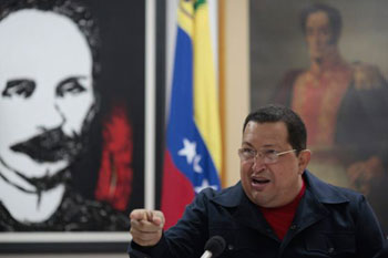 Ch&aacutevez reitera su solidaridad con Siria frente a la conspiraci&oacuten