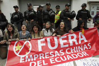 Organizaciones ind&iacutegenas se movilizan en Ecuador