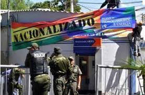 Bolivia nacionaliza una filial de Red Eléctrica