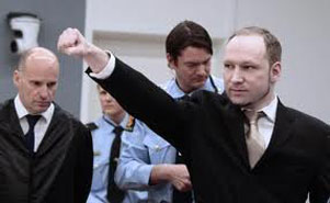Breivik es declarado responsable de sus actos y condenado a 21 a&ntildeos de c&aacutercel