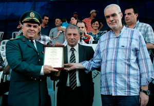 Exhibici&oacuten de comandos de la Brigada de Fuerzas Especiales Libanesa