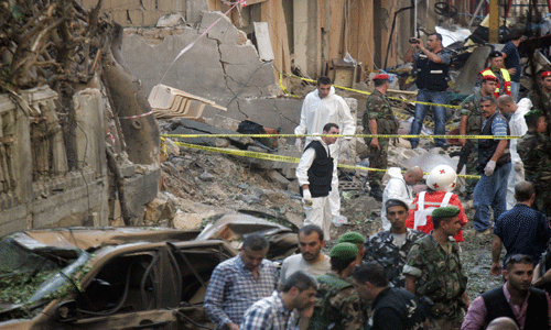 Explosión de Ashrafieh en fotografías
