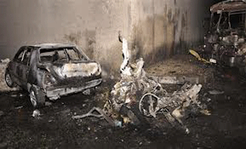 El estallido de un coche bomba cerca de Damasco