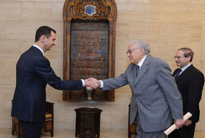 Encuentro Al-Assad-Brahimi: Siria abierta a cualquier esfuerzo sincero