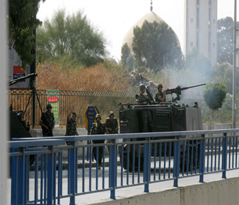 El ejército libanés entra al distrito de Kaskass en Beirut