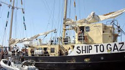 “Israel” ataca un barco de la Flotilla de la Libertad con destino a Palestina
