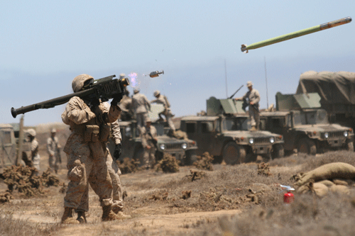 FIM-92 Stinger en las manos de los rebeldes sirios