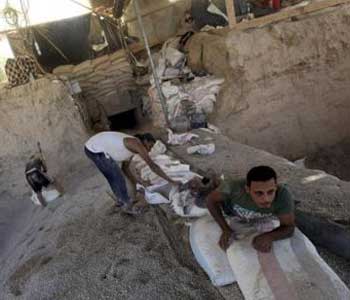 Egipto autoriza entrada de materiales de construcci&oacuten en Gaza