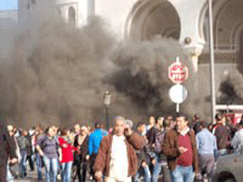 Argel: Grave incendio en un lugar previsto para recibir a Hollande