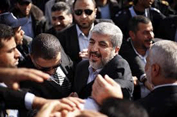 En el aniversario de Hamas, Mashal se dirigirá a la multitud desde Gaza