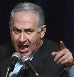 Bajo frio y nieve alemanes se manifiestan contra la visita de Netanyahu a Berl&iacuten