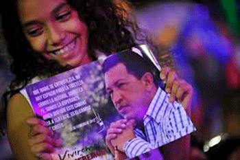 Chávez, en reposo absoluto tras una infección respiratoria
