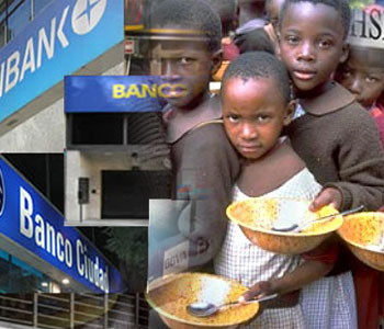 Grandes bancos ganan con el hambre de millones de personas