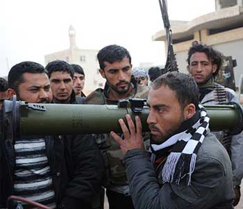 La reflexión del apoyo militar de occidente a los grupos armados en Siria