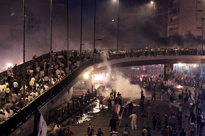 Arrestos en El Cairo por actos de violencia