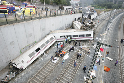 La tragedia ferroviaria de Galicia