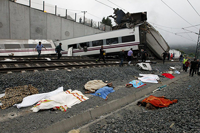 La tragedia ferroviaria de Galicia