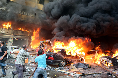 Explosiones vuelven a sacudir en la periferia sur de Beirut