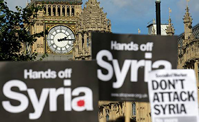 No a la Guerra contra Siria
