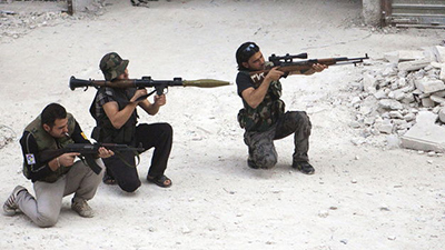 EE UU empieza a entregar armas a los rebeldes sirios