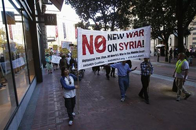 Casi la mitad de los estadounidenses se opone a un ataque contra Siria