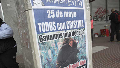 Cristina Fernández y el respaldo solidario de su pueblo