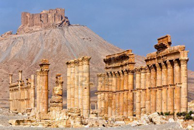 Los rebeldes en Siria saquean ciudad arqueológica