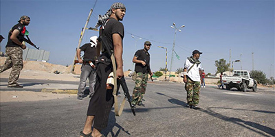 Combates callejeros en la capital libia