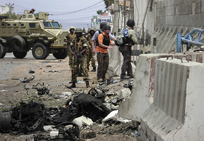 15 muertos en un atentado suicida en Somalia