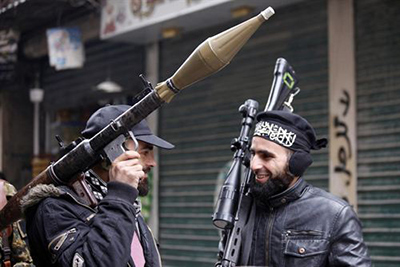 Los extremistas se apoderaron de almacenes de armas del ELS