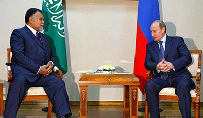 Putin se reúne con el jefe de la Inteligencia saudí