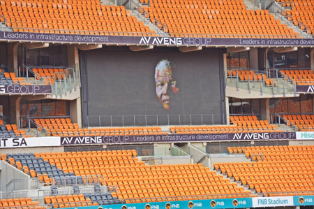 Ceremonia histórica en honor de Nelson Mandela