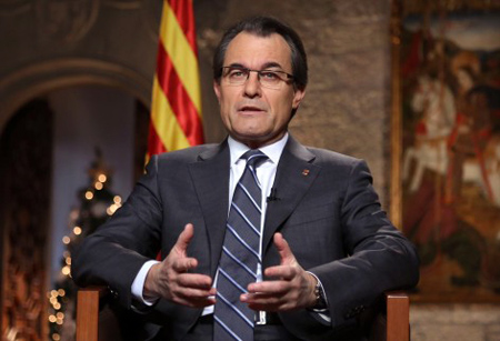 Cataluña pide apoyo a Europa para consulta independentista