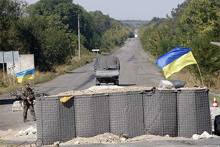 Ucrania y los separatistas acuerdan crear una zona desmilitarizada