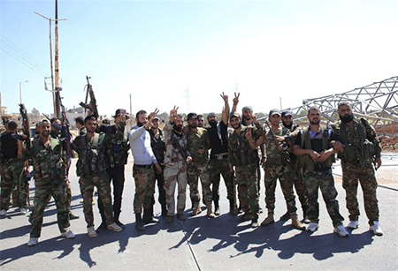 El Ejército sirio toma el control de Halfaya y de sus alrededores