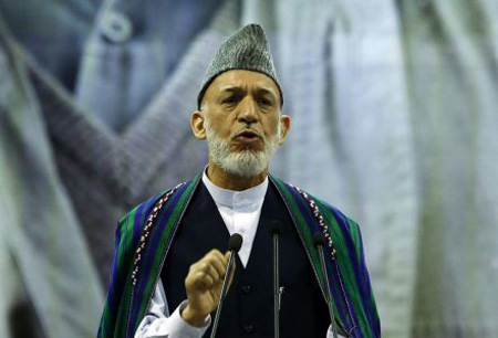 Karzai: EEUU “no quiere la paz” en Afganistán