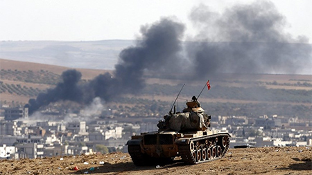Cientos de terroristas murieron en Kobani
