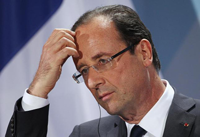 Confianza en el presidente francés cae a mínimos históricos