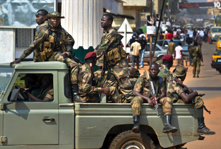 Tranquilidad en capital centroafricana después de intensos combates