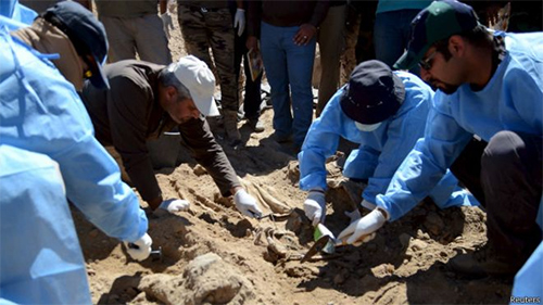 Tikrit revela los horrores de Daesh