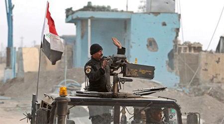 Los iraquíes festejan la liberación total de Ramadi de los terroristas