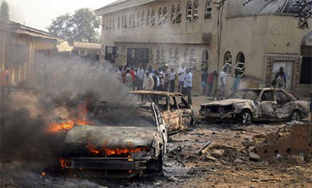 Una cadena de atentados suicida en el noreste de Nigeria