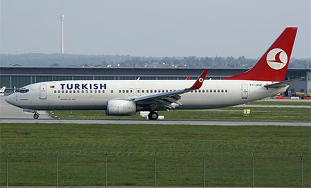 Un avión de Turkish Airlines regresa a Estambul por una alerta de bomba