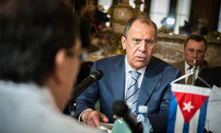 Lavrov visita La Habana para estrechar lazos entre Rusia y Cuba