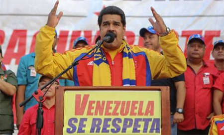Maduro pide a España que no meta a Venezuela en su campaña electoral
