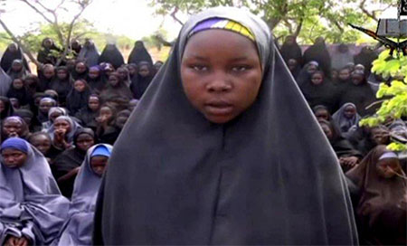 Aparecen en un vídeo algunas niñas de Chibok