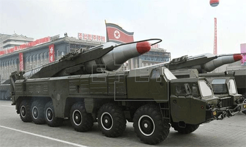 Corea del Norte desplegó un potente misil de medio alcance