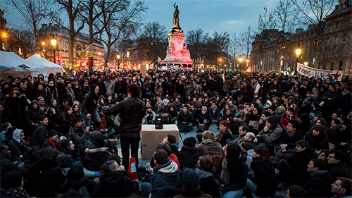 Movimiento de protestas en pleno auge en Francia